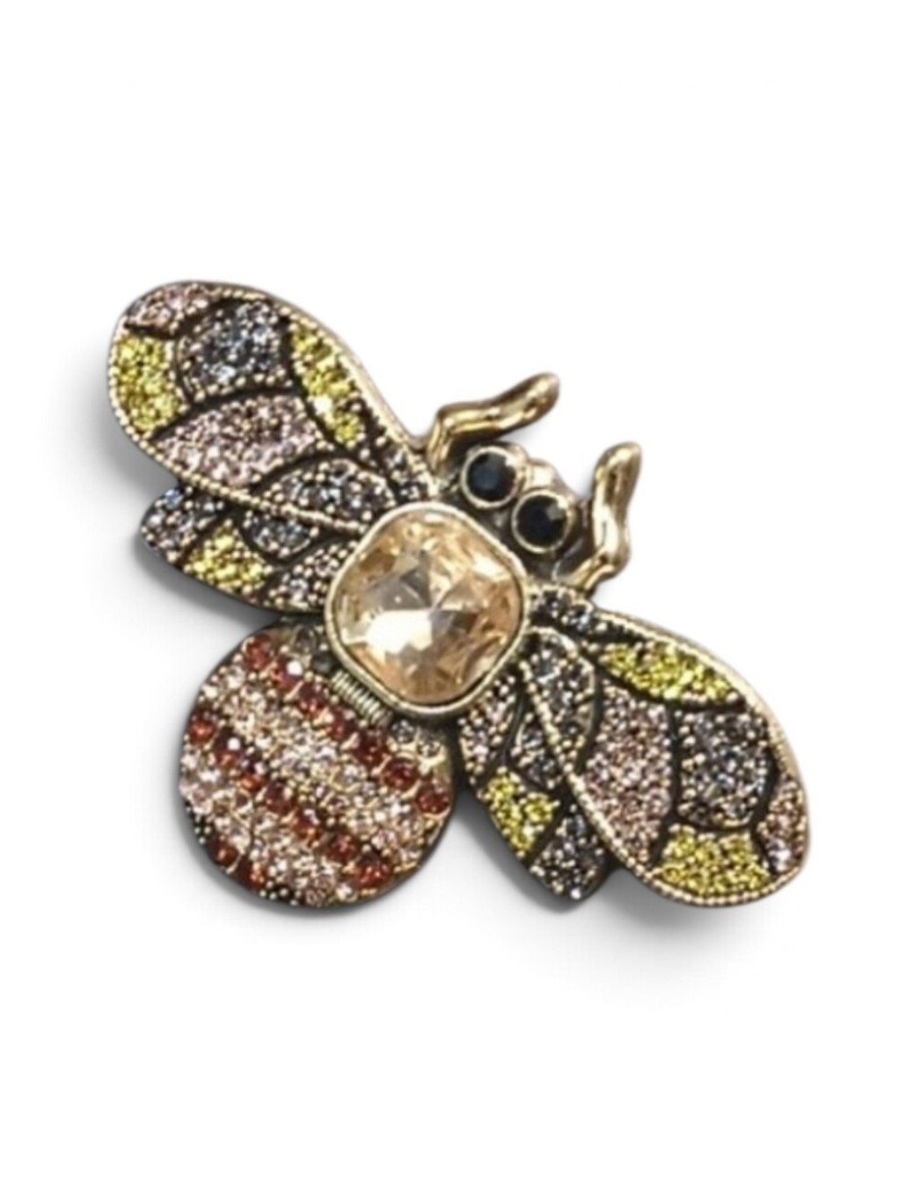 Elegant Crystal Bee Brooch - Elegant Women's Jewelry